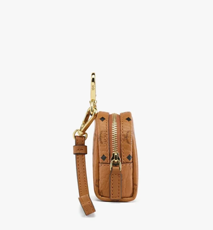 Wristlet Pet Litter Bag Holder in Monogram Print Leather Wristlet Pet Litter Bag Holder in Monogram Print Leather