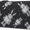 Wristlet Standing Pouch with Chain Strap in Rabot Visetos