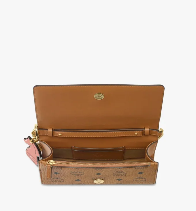 Year of the Horse Aren Chain Shoulder Bag in Visetos Year of the Horse Aren Chain Shoulder Bag in Visetos