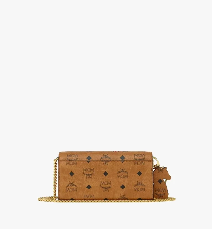 Year of the Horse Aren Chain Shoulder Bag in Visetos Year of the Horse Aren Chain Shoulder Bag in Visetos