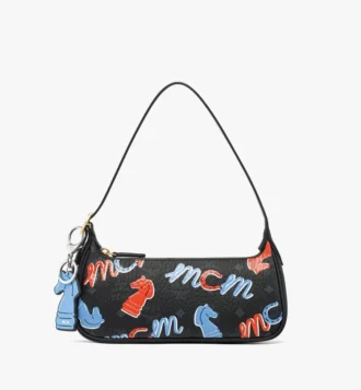 Year of the Horse Aren Shoulder Bag in Visetos