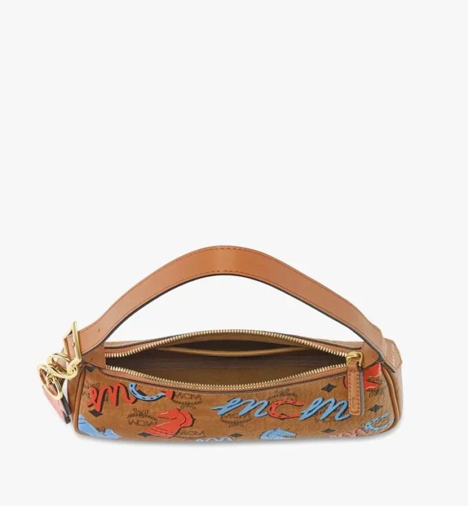 Year of the Horse Aren Shoulder Bag in Visetos