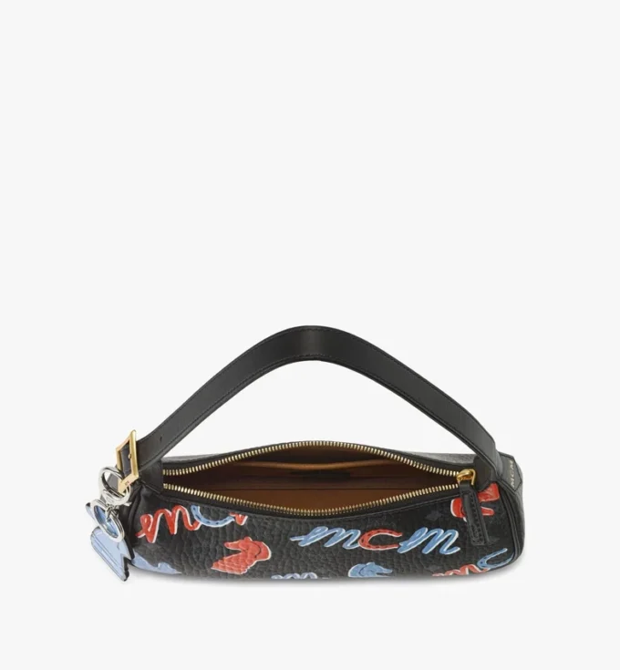 Year of the Horse Aren Shoulder Bag in Visetos