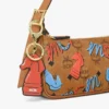 Year of the Horse Aren Shoulder Bag in Visetos