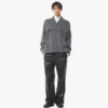 Zip Cardigan in Wool and Recycled Cashmere